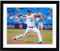 Jose Berrios Toronto Blue Jays Autographed 16" x 20" Pitching Photograph
