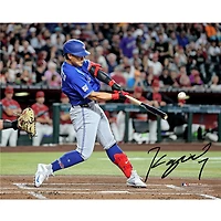 Kazuma Okamoto Toronto Blue Jays Autographed 16" x 20" Hitting Photograph