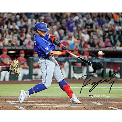 Kazuma Okamoto Toronto Blue Jays Autographed 8" x 10" Hitting Photograph
