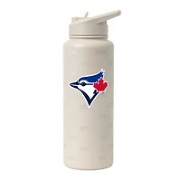 Bouteille de 34 oz (994 ml) Logo Brands Toronto Blue Jays Sand Ghost Quencher