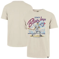 Men's '47  Cream Toronto Blue Jays Distressed Golden Age Scrum T-Shirt