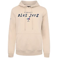 Sweat à capuche crème Levelwear pour homme des Blue Jays de Toronto Scratched Podium