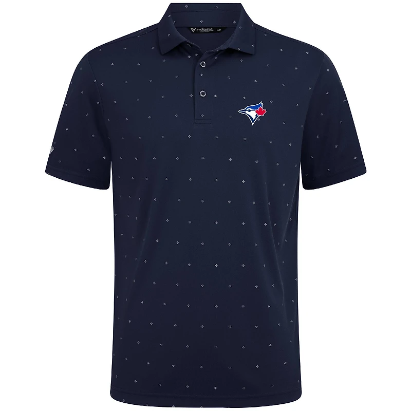 Polo Vision bleu marine des Blue Jays de Toronto pour homme Levelwear