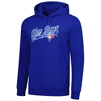 Men's Levelwear  Royal Toronto Blue Jays Podium Fleece Pullover Hoodie