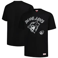 T-shirt oversize noir Toronto Blue Jays de Mitchell & Ness pour homme