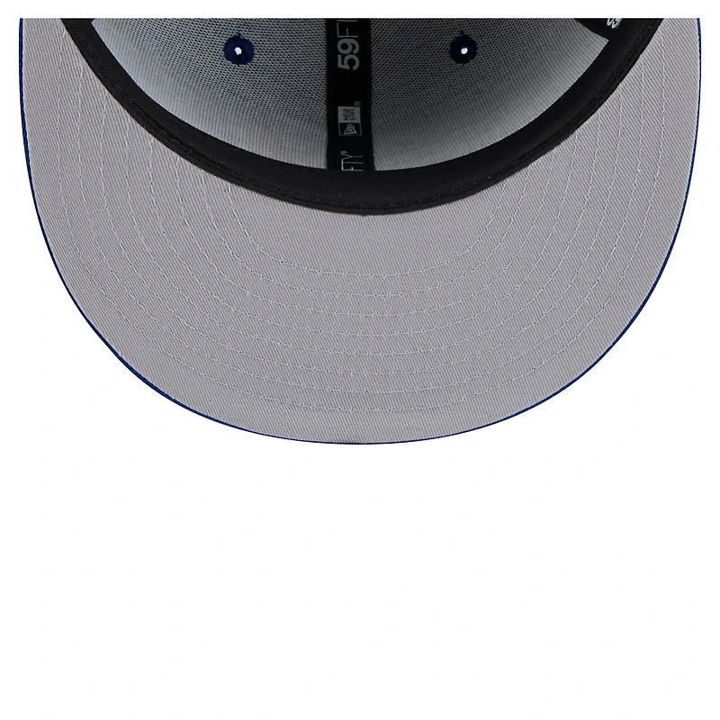 Men's New Era  Blue Toronto Jays Injection Pattern 59FIFTY Fitted Hat