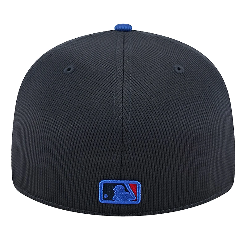 Men's New Era  Navy Toronto Blue Jays City Connect Batting Practice Low Profile 59FIFTY Fitted Hat
