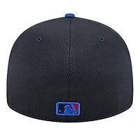 Men's New Era  Navy Toronto Blue Jays City Connect Batting Practice Low Profile 59FIFTY Fitted Hat
