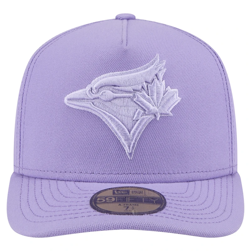 Casquette ajustée 59FIFTY A monture en ton sur des Blue Jays de Toronto New Era pour homme