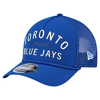 Men's New Era  Royal Toronto Blue Jays Minimalist 9FORTY A-Frame Adjustable Hat