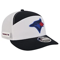 Casquette snapback New Era City Connect 9FIFTY blanche pour homme, motif Blue Jays de Toronto