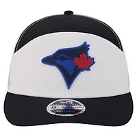 Men's New Era White Toronto Blue Jays City Connect Split Panel 9FIFTY Snapback Hat