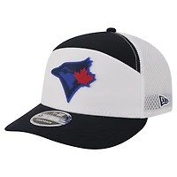 Men's New Era White Toronto Blue Jays City Connect Split Panel 9FIFTY Snapback Hat