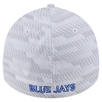Casquette extensible New Era blanche Toronto Blue Jays Graded 39THIRTY pour homme