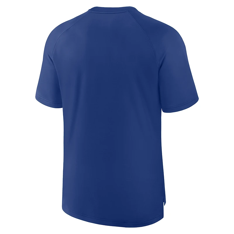 Haut de performance raglan d'avant-match Nike Royal Toronto Blue Jays Authentic Collection pour homme