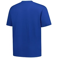 T-shirt pour homme avec profil des Royal Toronto Blue Jays, grand et grand, cœur âme