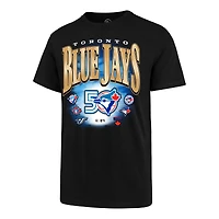 Men's '47 Black Toronto Blue Jays 50th Anniversary T-Shirt