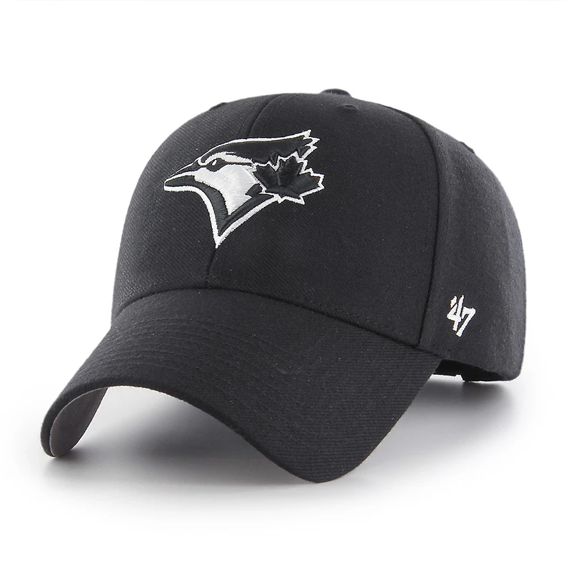 Men's '47 Black Toronto Blue Jays MVP Adjustable Hat