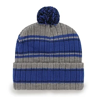 Men's '47 Gray Toronto Blue Jays Rexford Cuffed Knit Hat with Pom
