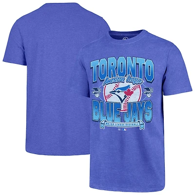 Men's '47 Heather Royal Toronto Blue Jays Ball Game T-Shirt