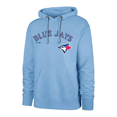 Men's '47 Light Blue Toronto Jays Wordmark Fleece Hoodie