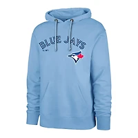Men's '47  Light Blue Toronto Jays Wordmark Fleece Hoodie