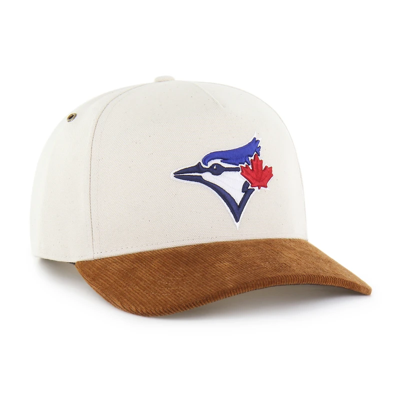 Men's '47 Natural/Brown Toronto Blue Jays Undyed Relaxed Hitch Adjustable Hat