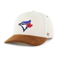 Casquette ajustable non teinte '47 naturelle/marron des Blue Jays de Toronto