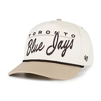 Men's '47  Natural/Tan Toronto Blue Jays Neutral Terrain Hitch Rope Adjustable Hat