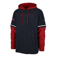 Men's '47  Navy Toronto Blue Jays City Connect Trifecta Shortstop Pullover Hoodie