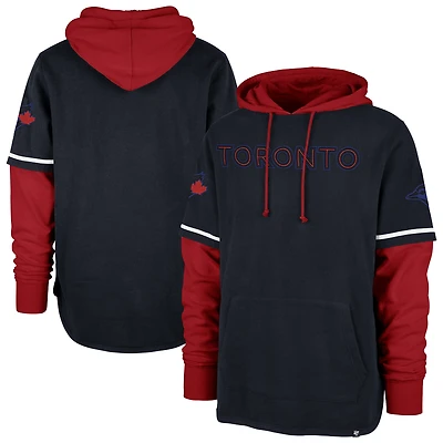 Sweat à capuche bleu marine « 47 » City Connect Trifecta pour homme des Blue Jays de Toronto