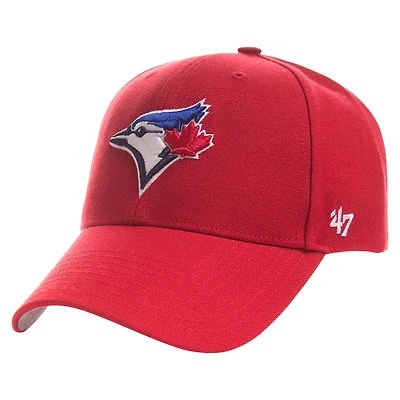Men's '47 Red Toronto Blue Jays Alternate MVP Adjustable Hat