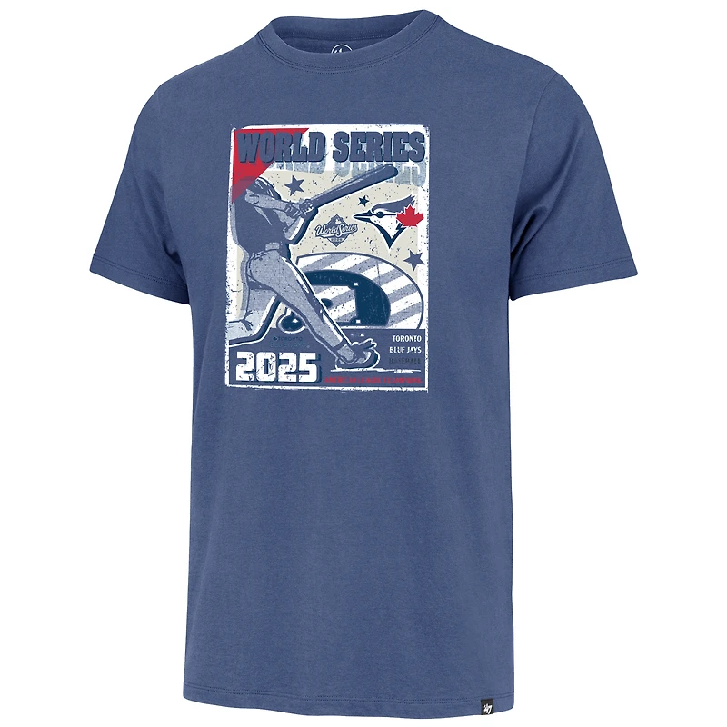 Men's '47 Royal Toronto Blue Jays 2025 World Series Franklin T-Shirt