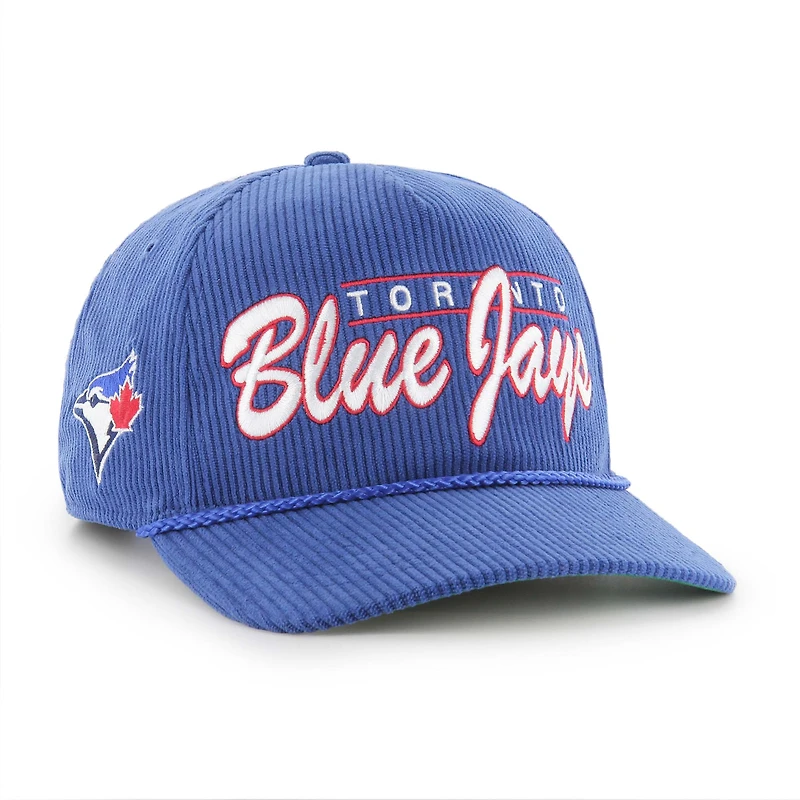 Casquette ajustable en velours côtelé '47 Royal Toronto Blue Jays pour homme