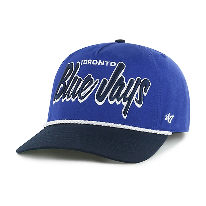 Men's '47 Royal Toronto Blue Jays Dropshadow Rope Hitch Adjustable Hat