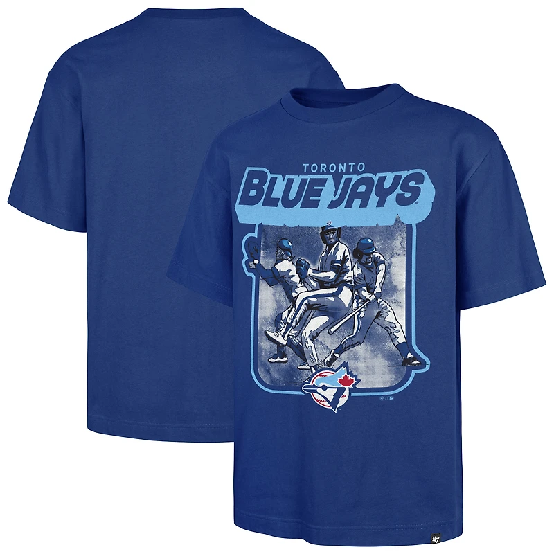 Men's '47 Royal Toronto Blue Jays Golden Age Infield Fly Foundation T-Shirt