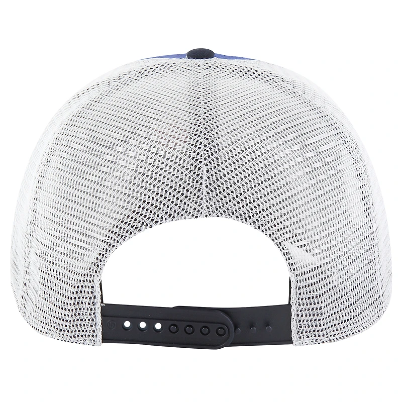 Casquette ajustable décontractée à rayures pour camionneur '47 Royal Toronto Blue Jays Gridiron Super Stripe pour homme