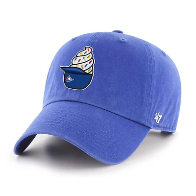 Men's '47 Royal Toronto Blue Jays Ice Cream Helmet Clean Up Adjustable Hat
