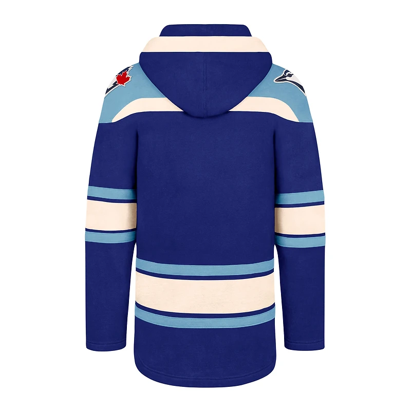 Lacer des Blue Jays de Toronto '47 pour hommes - Chandail à capuchon