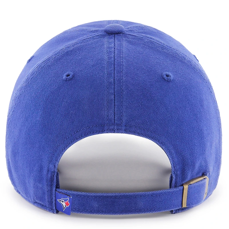 Men's '47 Royal Toronto Blue Jays Team Clean Up Adjustable Hat