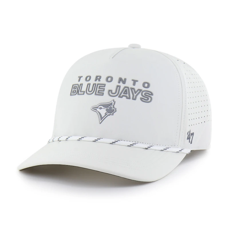 Casquette ajustable pour homme « 47 White Toronto Blue Jays Forward Vault Hitch »