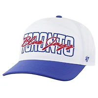 Casquette ajustable blanche '47 Toronto Blue Jays Lineman Hitch pour homme