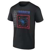 T-shirt noir pour homme des Blue Jays de Toronto, domicile, personnalisé avec nom et numéro
