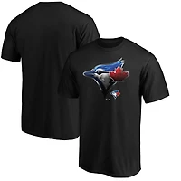 T-shirt noir pour homme avec mascotte des Blue Jays de Toronto