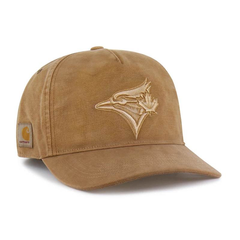Casquette ajustable Carhartt x '47 marron Toronto Blue Jays Dyed Hitch pour homme