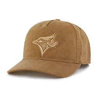 Men's Carhartt x '47 Brown Toronto Blue Jays Dyed Hitch Adjustable Hat