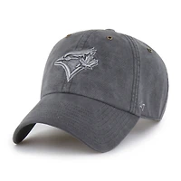 Men's Carhartt x '47 Charcoal Toronto Blue Jays Dyed Clean Up Adjustable Hat