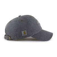 Casquette ajustable Carhartt x '47 Charcoal Toronto Blue Jays Dyed Clean Up pour homme