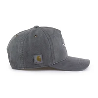 Men's Carhartt x '47 Charcoal Toronto Blue Jays Dyed Hitch Adjustable Hat