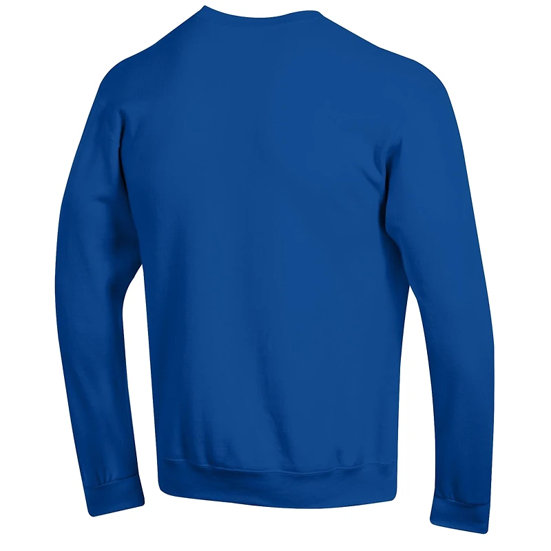 Men's Champion  Royal Toronto Blue Jays Heart & Soul Powerblend Sweatshirt